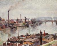 Pissarro, Camille - The Port of Rouen